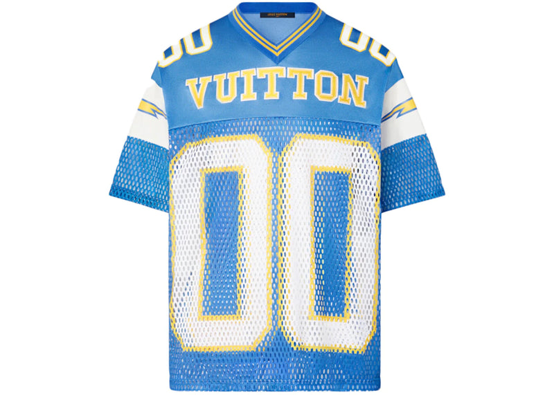 LOUIS VUITTON SPORT T-SHIRT WITH PATCH BLUE - The Edit LDN