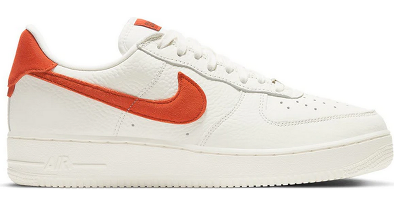NIKE AIR FORCE 1 SAIL MANTRA ORANGE - The Edit Man London 
