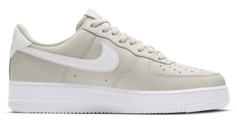 NIKE AIR FORCE 1 LOW LIGHT BONE/WHITE - The Edit Man London 