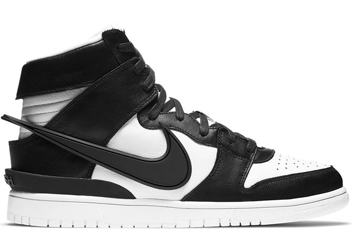 NIKE DUNK HIGH AMBUSH BLACK WHITE - The Edit Man London Online