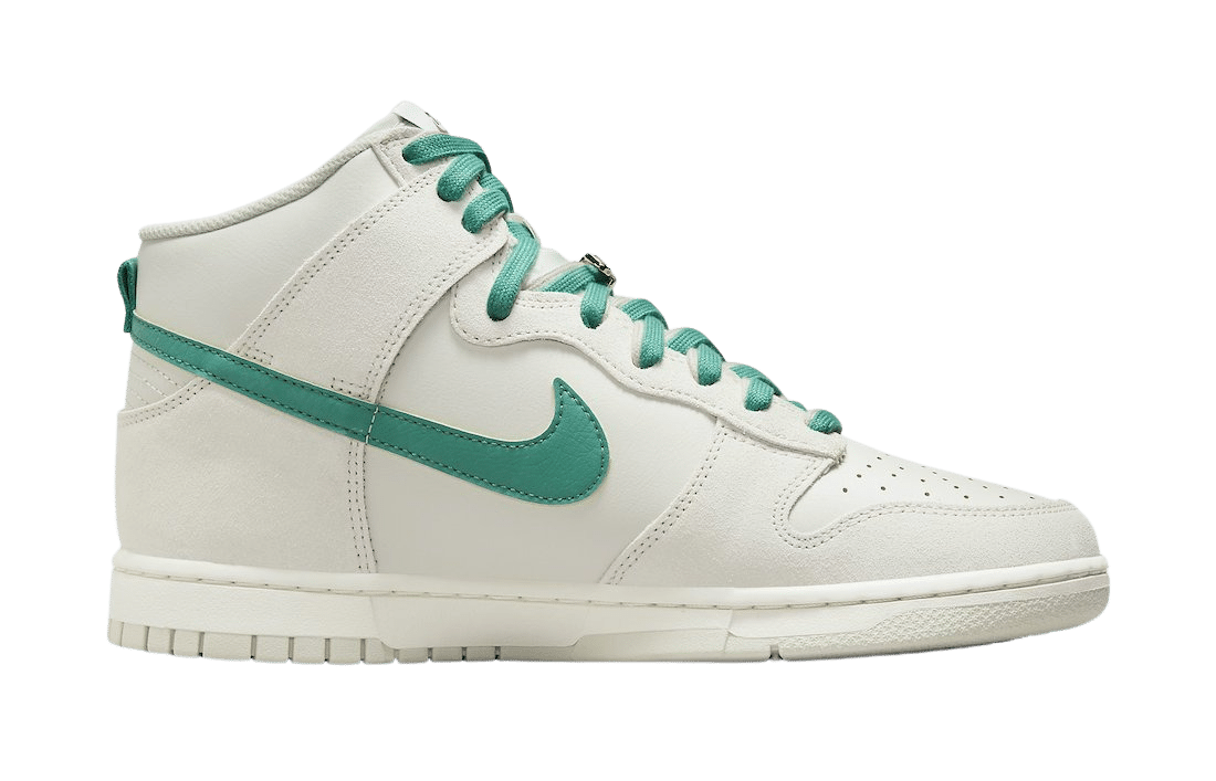 NIKE DUNK HIGH FIRST USE LIGHT BONE GREEN NOISE (GS)
