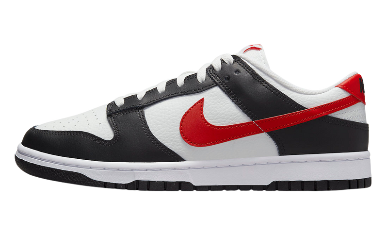 NIKE DUNK LOW RETRO RED SWOOSH PANDA