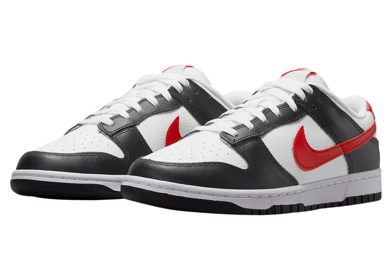 NIKE DUNK LOW RETRO RED SWOOSH PANDA