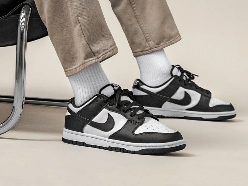 NIKE DUNK LOW BLACK WHITE (M) (2021)