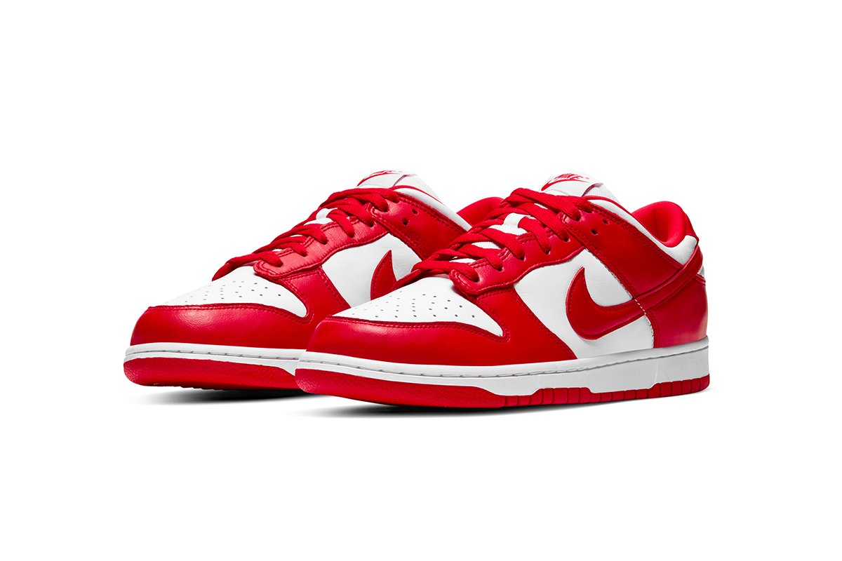 NIKE DUNK LOW UNIVERSITY RED - The Edit Man London Online