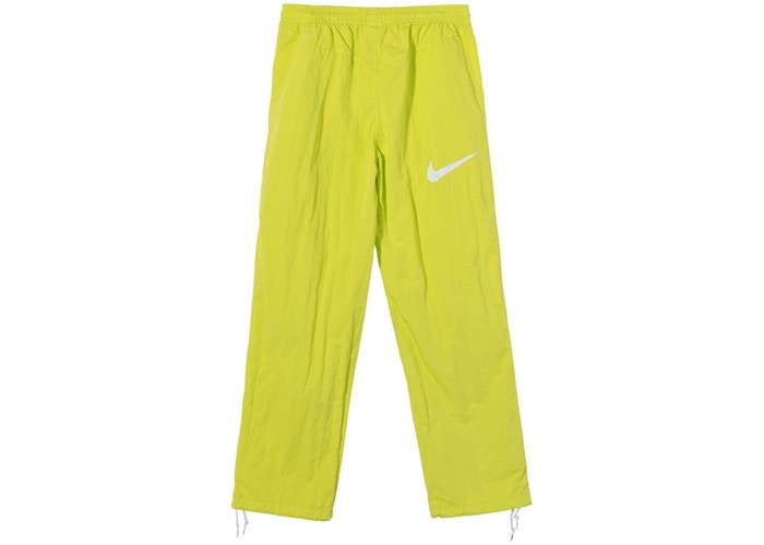 NIKE X STUSSY BEACH PANTS BRIGHT CACTUS - The Edit Man London Online