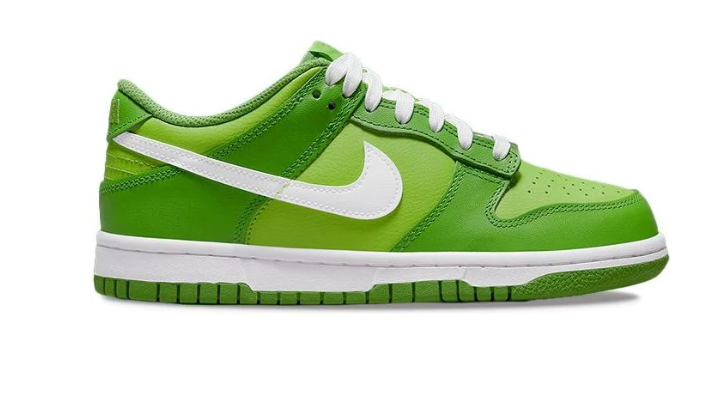 Lime green top nikes kids