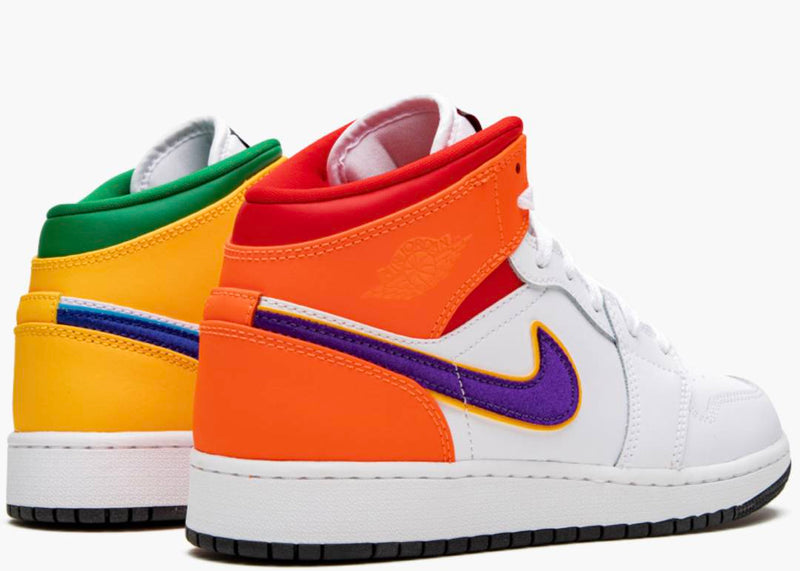 JORDAN 1 MID ALTERNATE MULTI-COLOUR (GS) - The Edit LDN