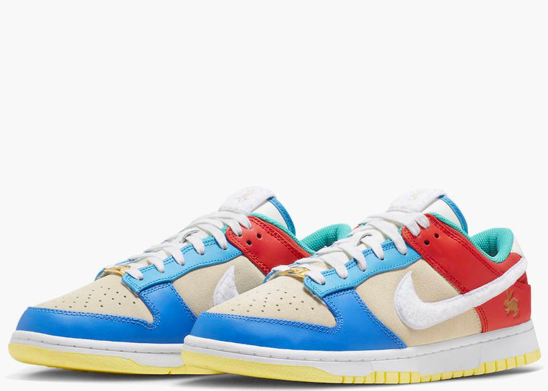 NIKE DUNK LOW RETRO PRM YEAR OF THE RABBIT BLUE ORANGE CREAM (M)