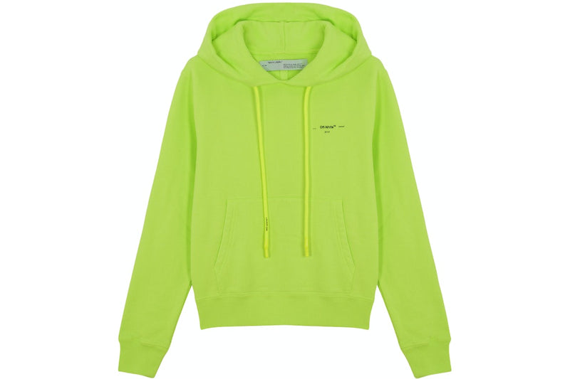 PRE LOVED - OFF WHITE LUMINOUS HOODIE