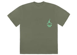 JORDAN TRAVIS SCOTT CACTUS JACK HIGHEST OLIVE T-SHIRT - The Edit LDN
