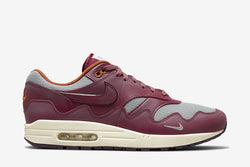 PATTA X NIKE AIR MAX 1 WAVES RUSH MAROON - The Edit LDN