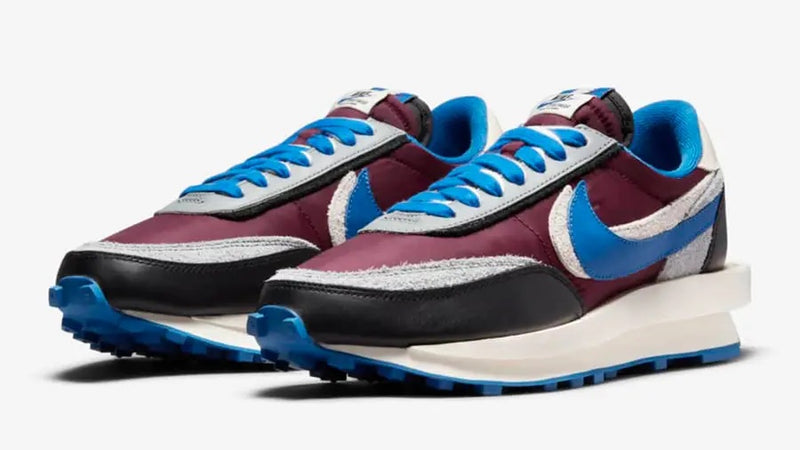 UNDERCOVER X SACAI X NIKE LD WAFFLE SACAI UNDERCOVER NIGHT MAROON TEAM ROYAL - The Edit LDN