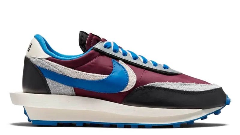 UNDERCOVER X SACAI X NIKE LD WAFFLE SACAI UNDERCOVER NIGHT MAROON TEAM ROYAL - The Edit LDN