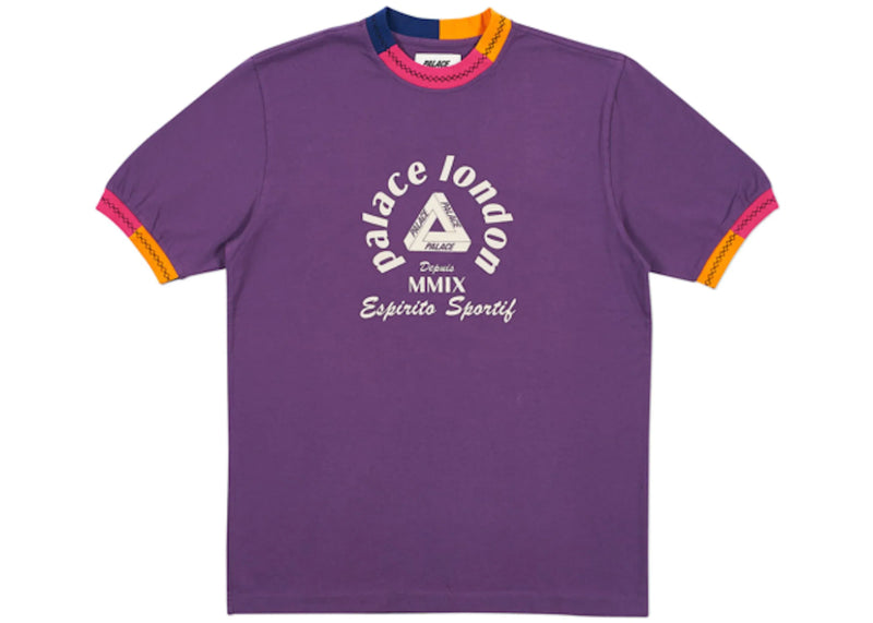 PRE LOVED - PALACE SPORTIF T-SHIRT PURPLE