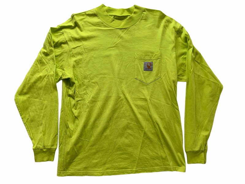 BRAIN DEAD X CARHATT L/S SWAN NECK MOCK TEE - The Edit Man London Online
