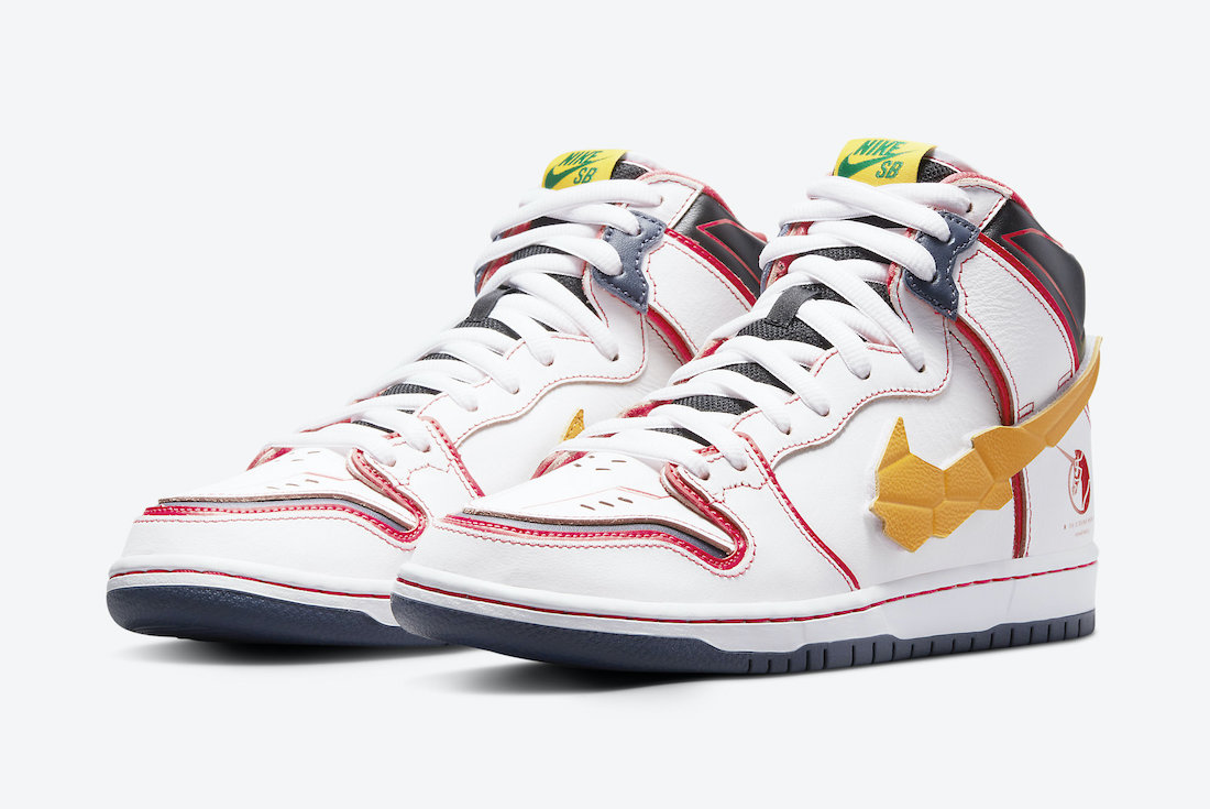 NIKE SB DUNK HIGH X GUNDAM RX 0 UNICORN
