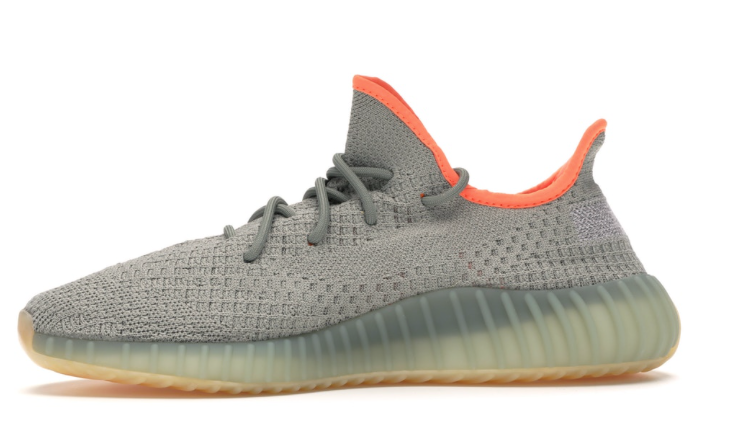 YEEZY BOOST 350 V2 DESERT SAGE - The Edit Man London Online