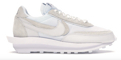 NIKE LD WAFFLE x SACAI WHITE NYLON - The Edit Man London Online