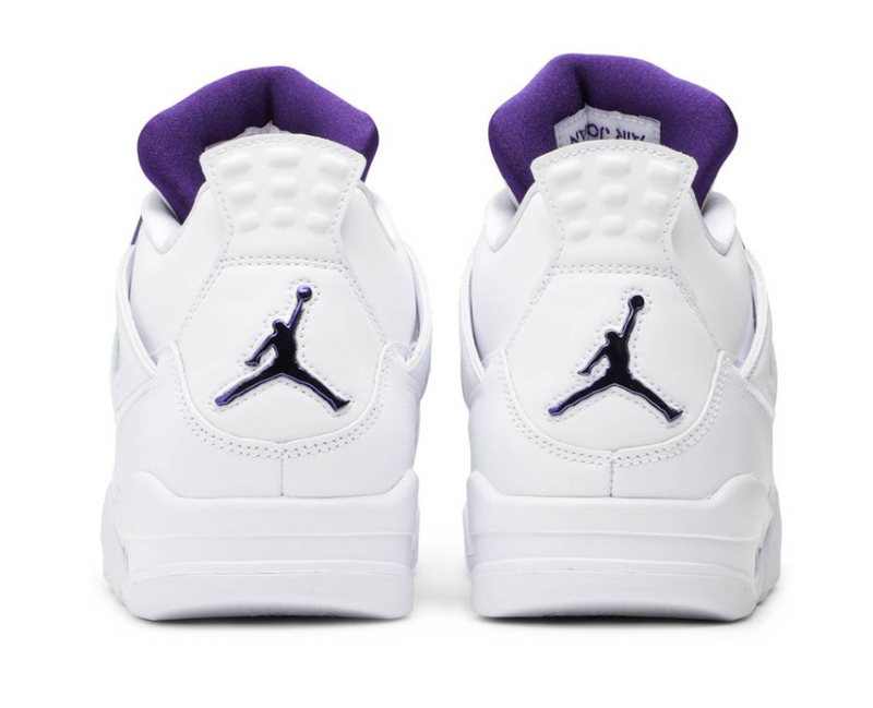 AIR JORDAN 4 RETRO "METALLIC PURPLE" - The Edit Man London Online