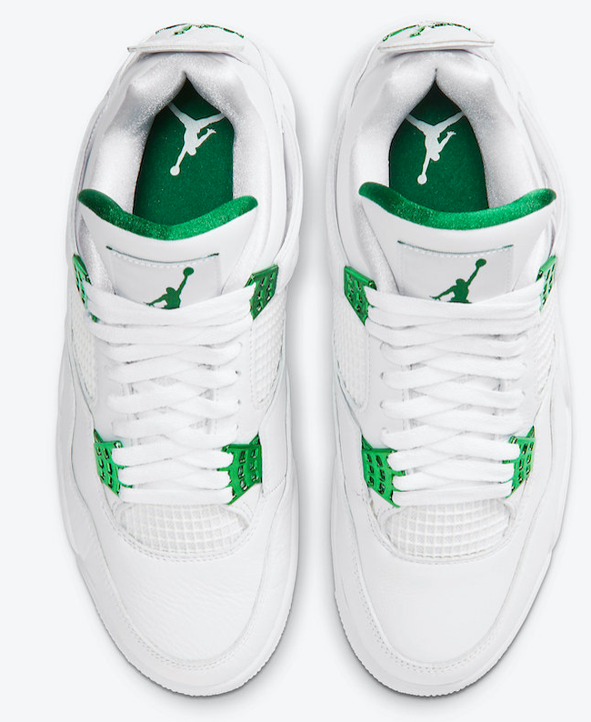 AIR JORDAN 4 RETRO "METALLIC GREEN" - The Edit Man London Online