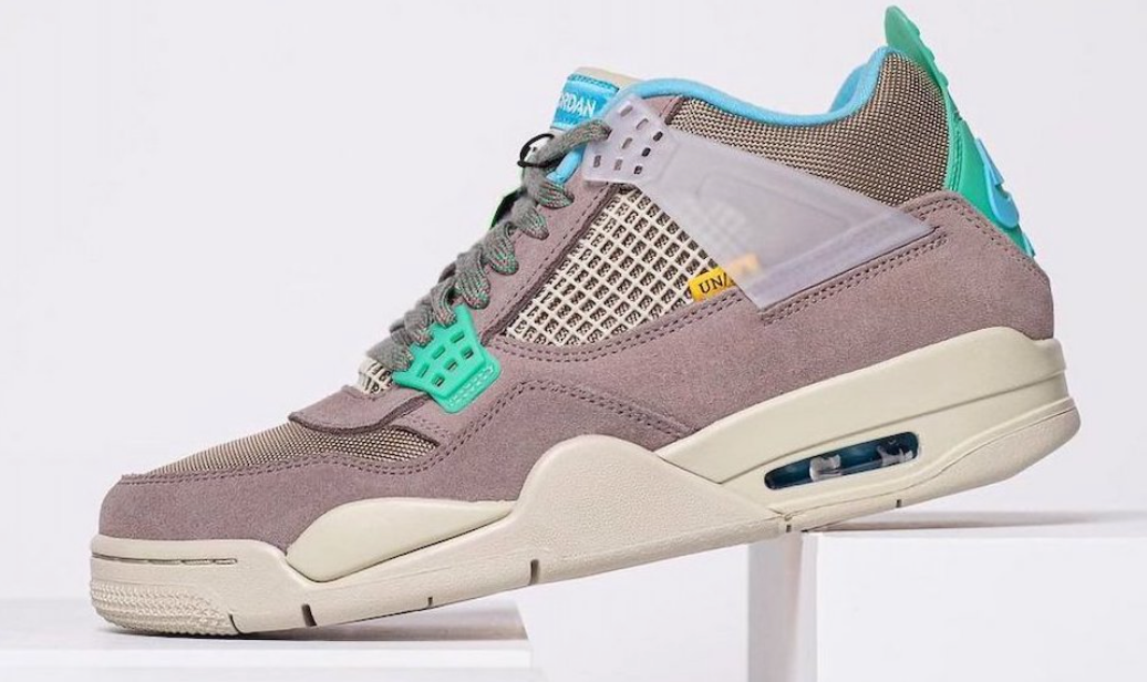 UNION X JORDAN 4 30TH ANNIVERSARY TAUPE HAZE