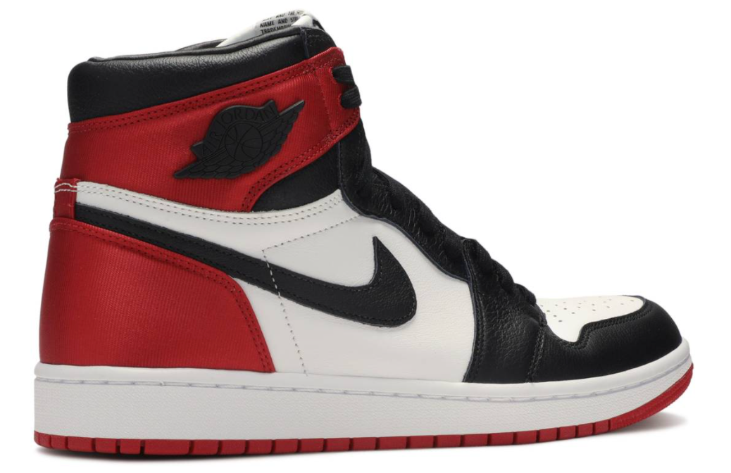 JORDAN 1 RETRO HIGH SATIN BLACK TOE - The Edit LDN