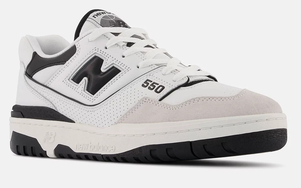 NEW BALANCE 550 SEA SALT BLACK - The Edit LDN