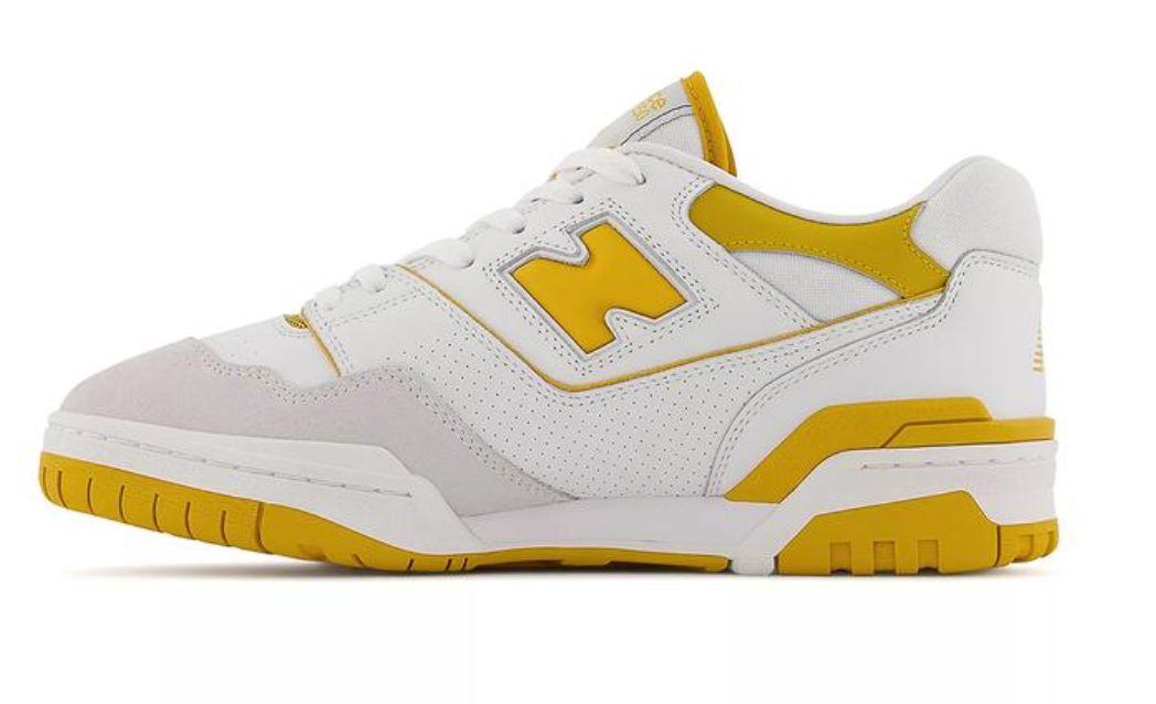 NEW BALANCE 550 SEA SALT VARSITY GOLD - The Edit LDN