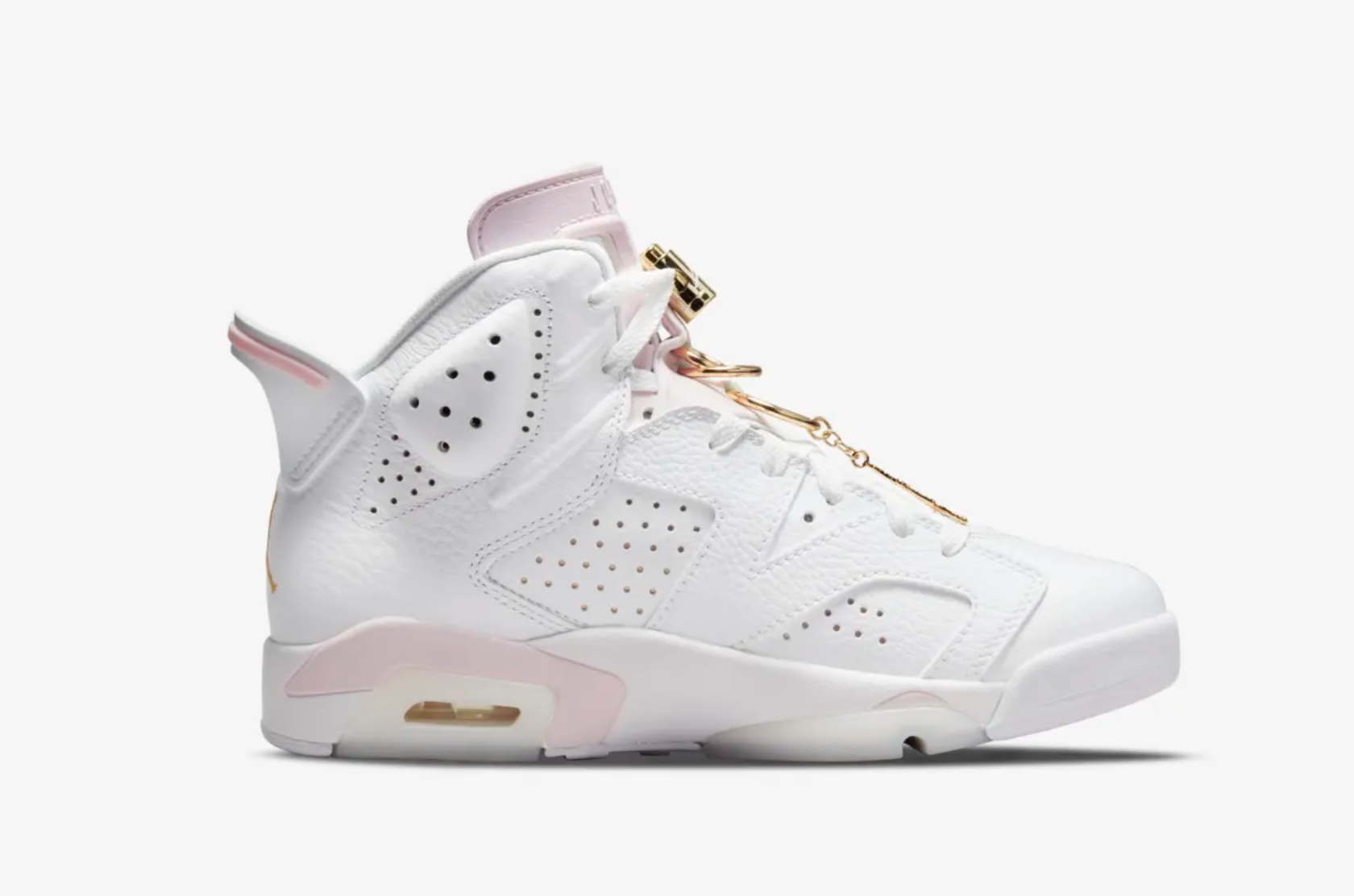 JORDAN 6 RETRO GOLD HOOPS