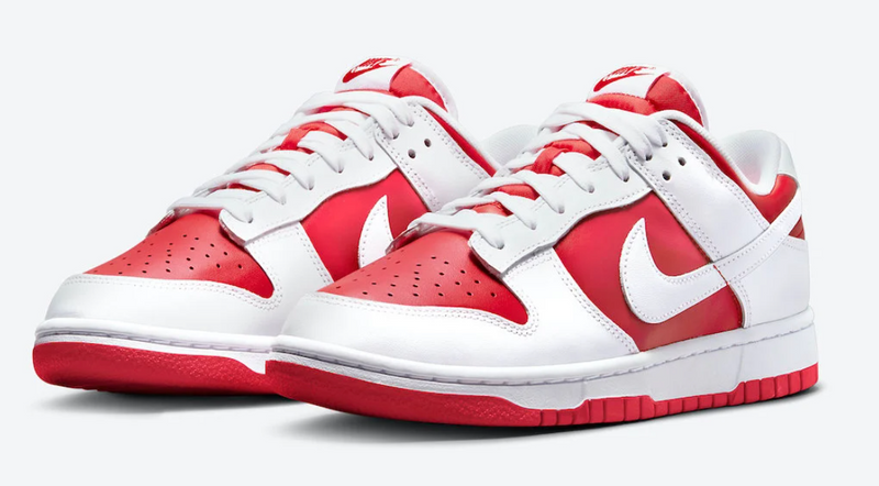 NIKE DUNK LOW UNIVERSITY RED/WHITE - The Edit LDN