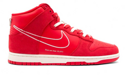 NIKE DUNK HIGH FIRST USE UNIVERSITY RED - The Edit LDN