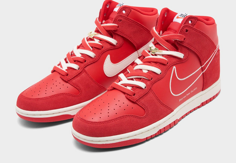 NIKE DUNK HIGH FIRST USE UNIVERSITY RED - The Edit LDN