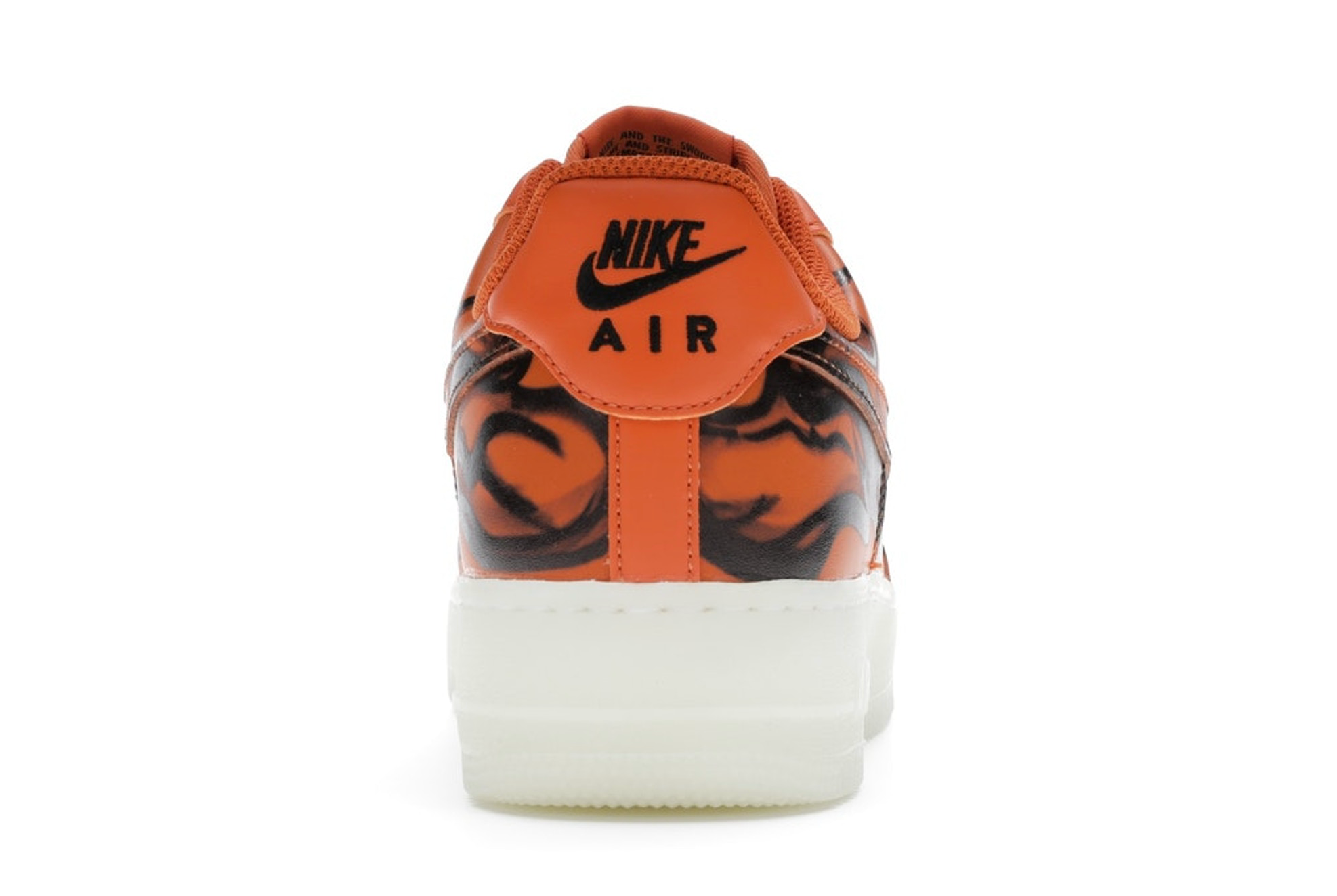 Air force 1 skeleton orange deals