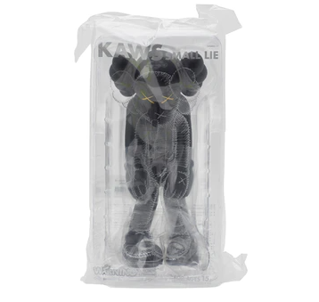 KAWS SMALL LIE COMPANION VINYL FIGURE BLACK - The Edit LDN