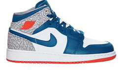 JORDAN 1 MID TRUE BLUE (GS) - The Edit LDN