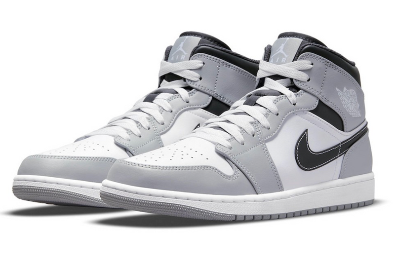 JORDAN 1 MID SMOKE GREY BLACK (M) - The Edit LDN