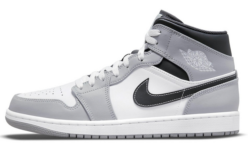 JORDAN 1 MID SMOKE GREY BLACK (M) - The Edit LDN