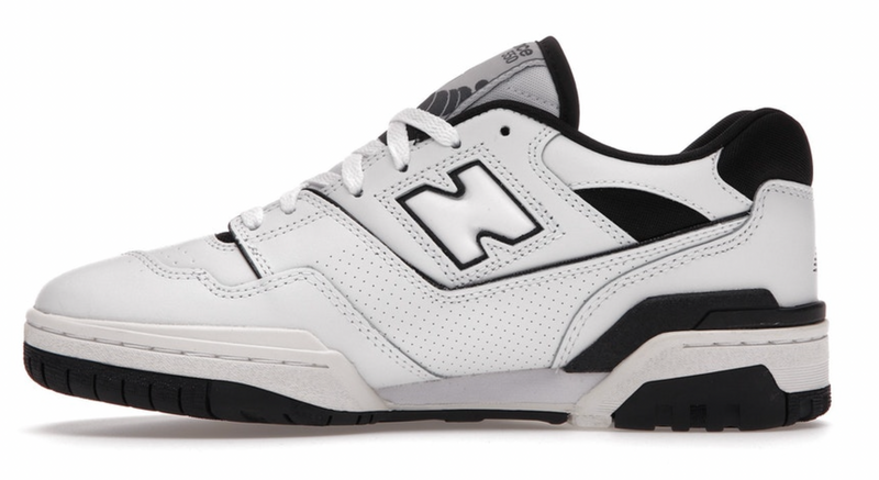 NEW BALANCE 550 WHITE BLACK - The Edit LDN