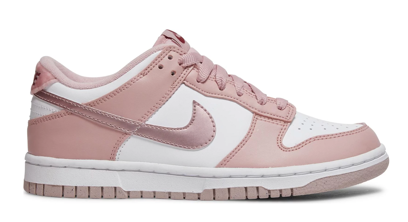 NIKE DUNK LOW PINK VELVET (GS) - The Edit LDN