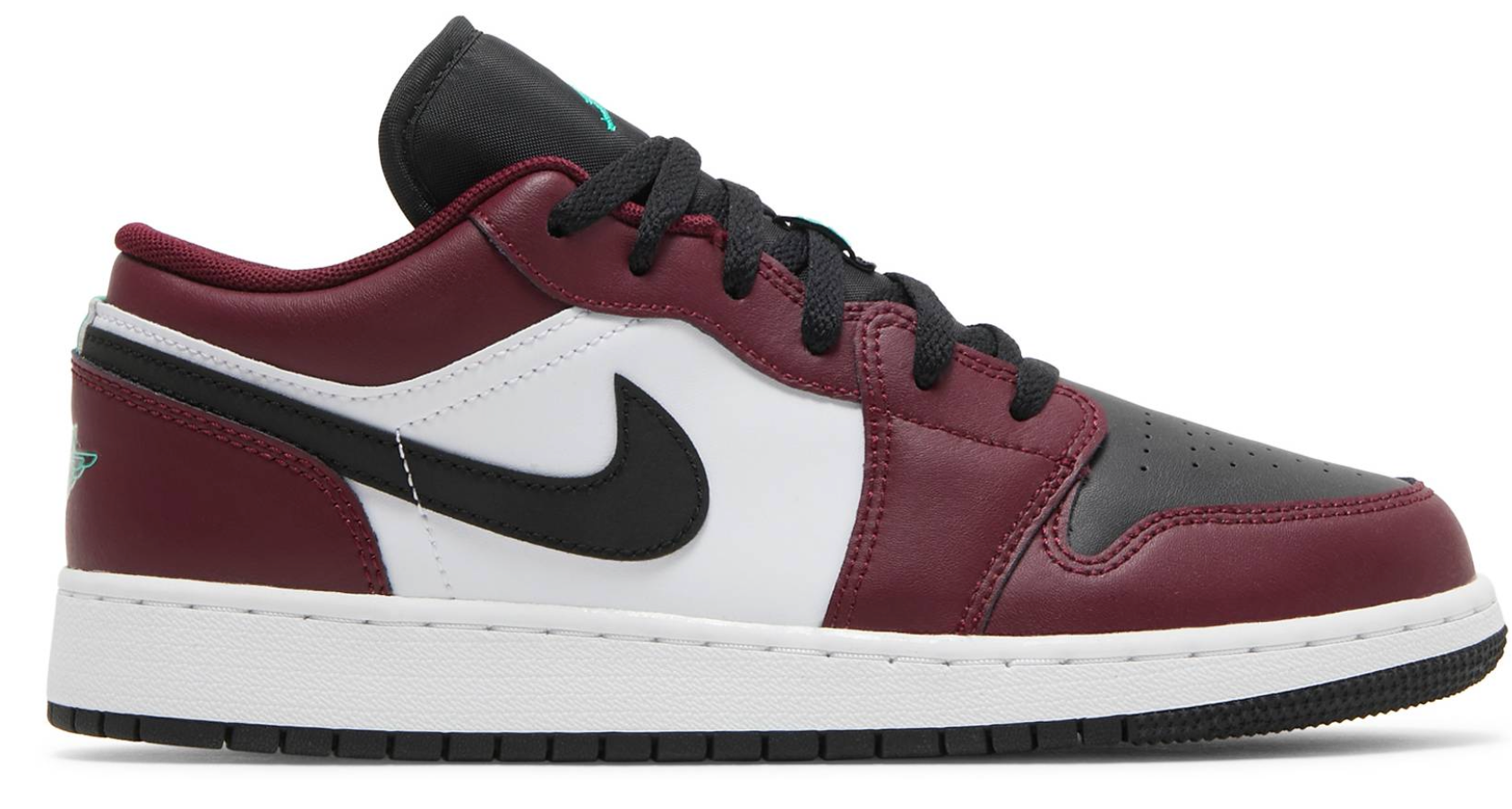 JORDAN 1 LOW SE DARK BEETROOT ROMA GREEN GS