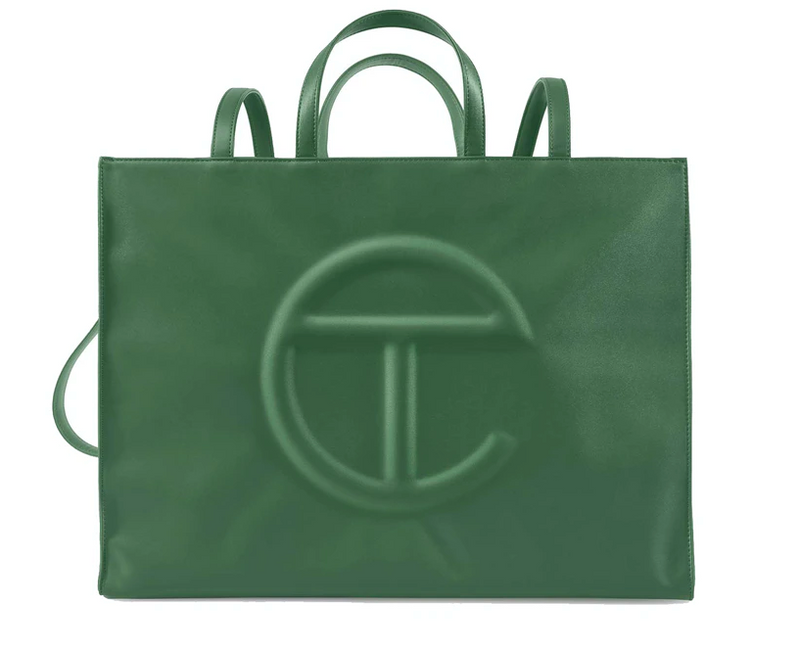 TELFAR SHOPPING BAG LARGE LEAF - The Edit LDN
