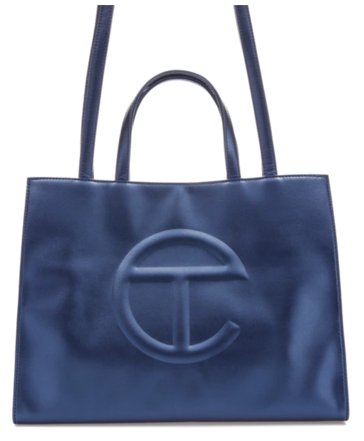 TELFAR SHOPPING BAG MEDIUM COBALT - The Edit LDN
