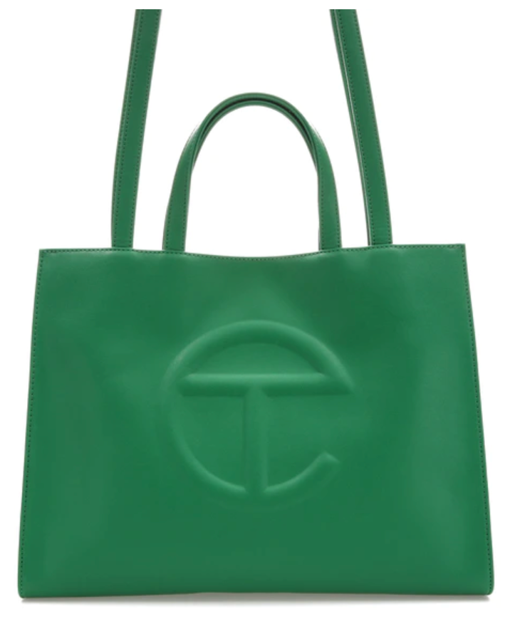 TELFAR SHOPPING BAG MEDIUM GREENSCREEN - The Edit LDN