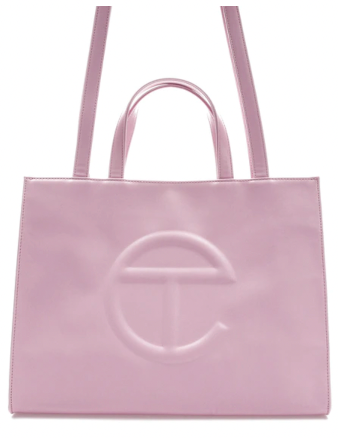 TELFAR SHOPPING BAG MEDIUM BUBBLEGUM PINK - The Edit LDN