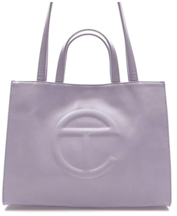 TELFAR SHOPPING BAG MEDIUM LAVENDER - The Edit LDN