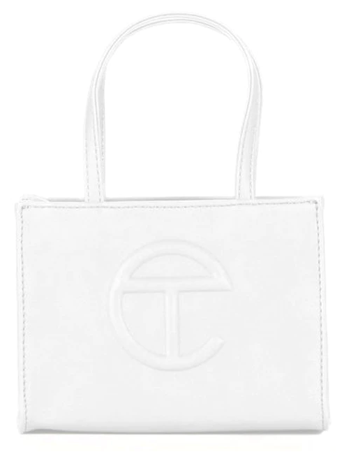 TELFAR SHOPPING BAG SMALL WHITE - The Edit LDN