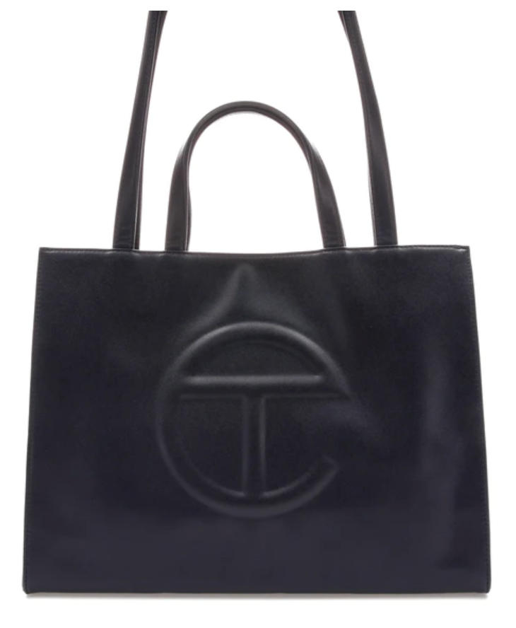 TELFAR SHOPPING BAG MEDIUM NAVY - The Edit LDN