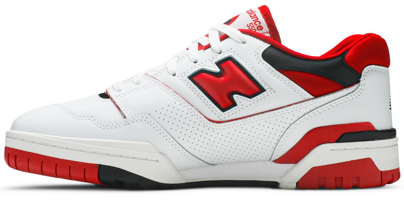 NEW BALANCE 550 WHITE RED - The Edit LDN