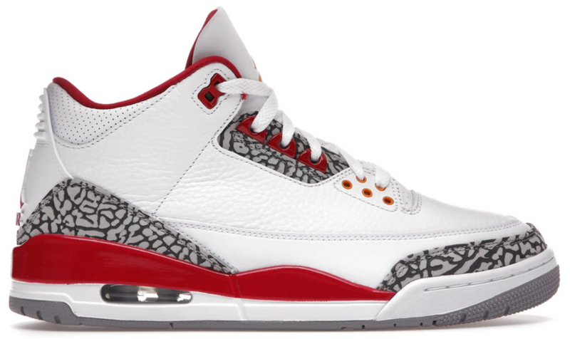 JORDAN 3 RETRO CARDINAL RED - The Edit LDN